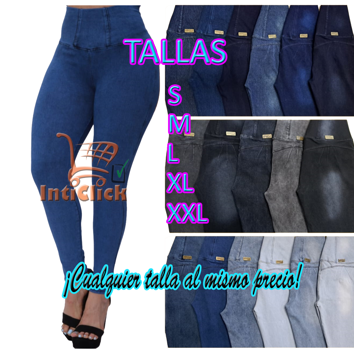 Pantalones Fajeros Stretch